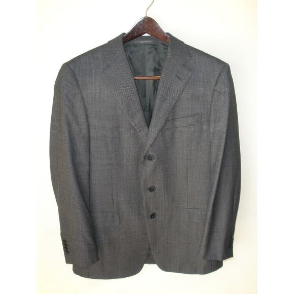 Ermenegildo Zegna Other - Ermenegildo Zegna ROMA TROFEO Gray 3 Btn Wool Suit Sport Coat Blazer 40R